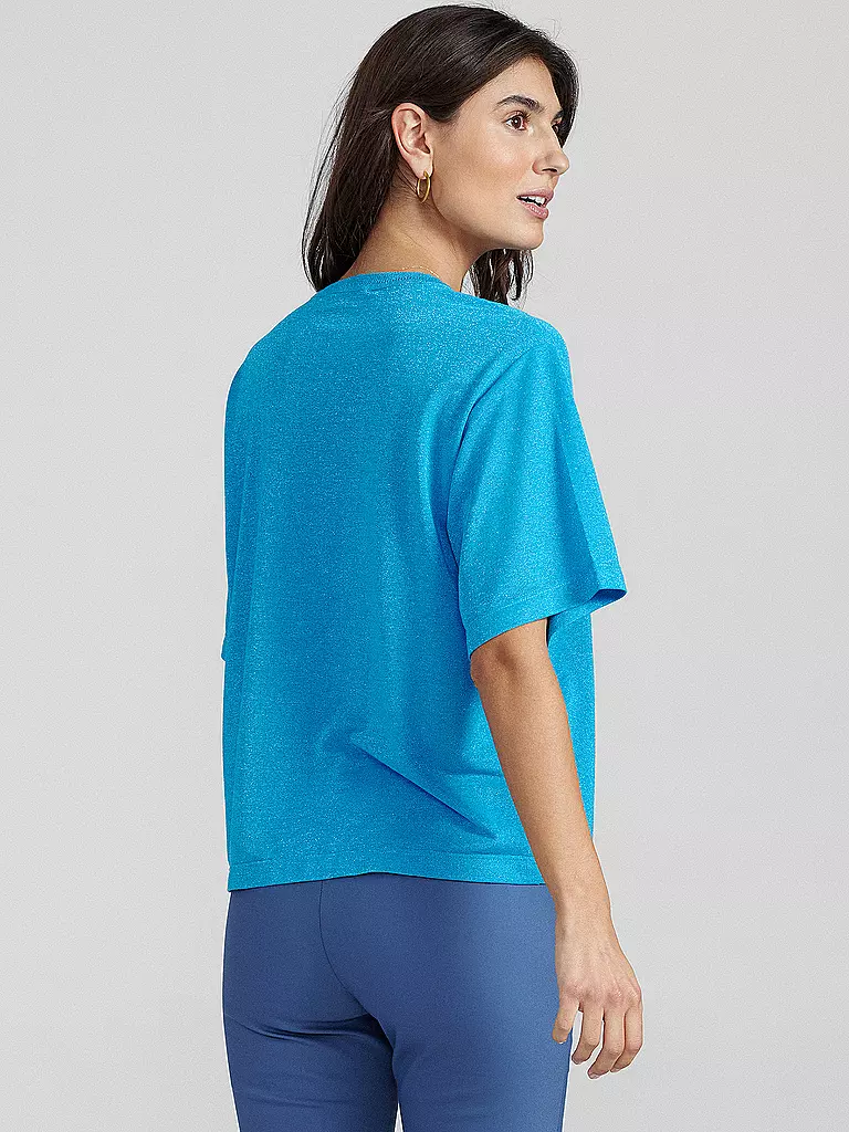 MOS MOSH | T-Shirt MMKIT | blau