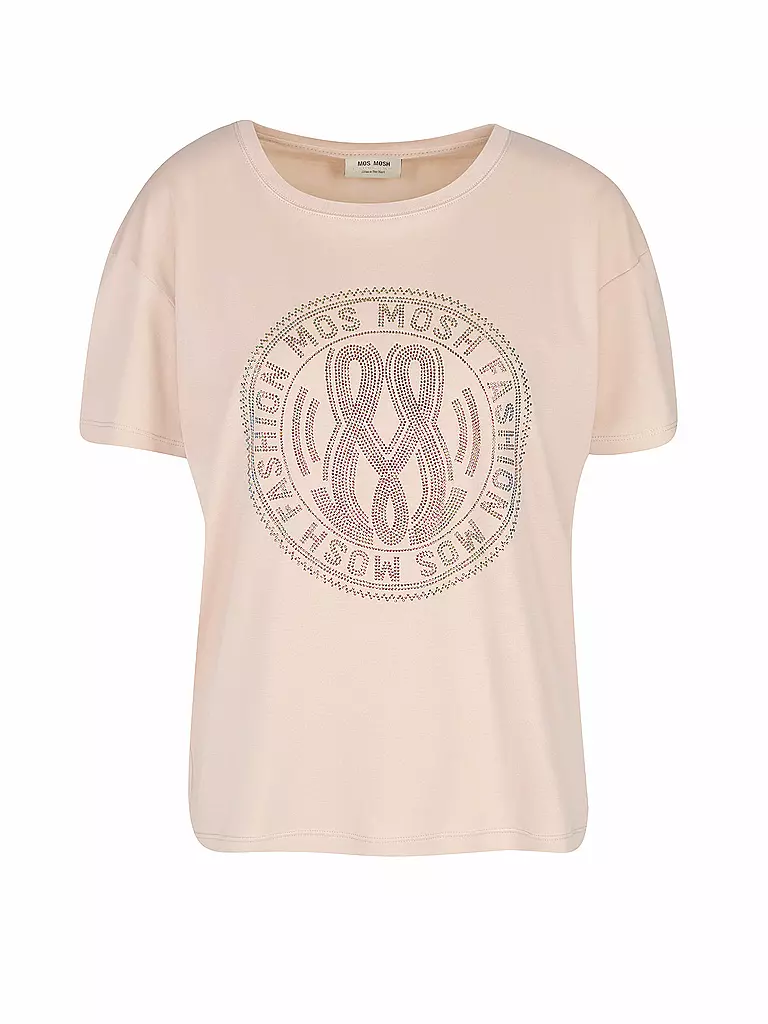 MOS MOSH | T-Shirt MMLEAH | rosa