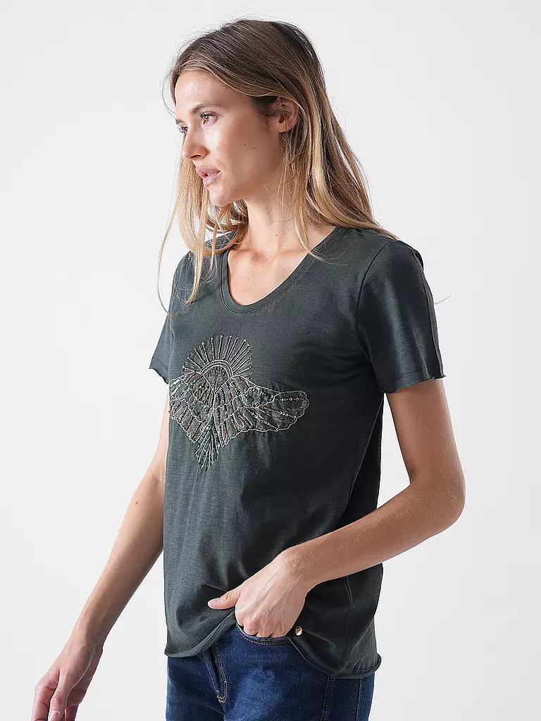 MOS MOSH | T-Shirt MMNADINEO | creme