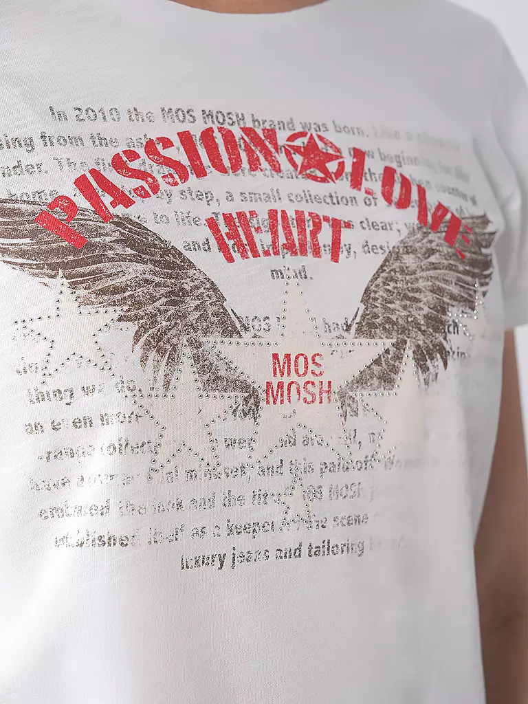 MOS MOSH | T-Shirt MMZIBBY | beige