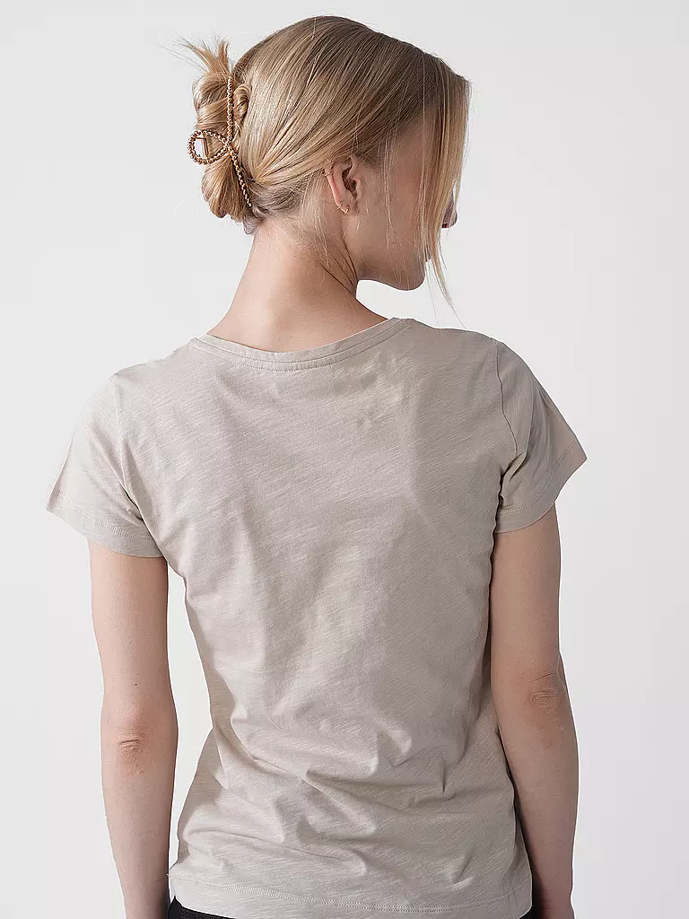 MOS MOSH | T-Shirt MMZIBBY | beige