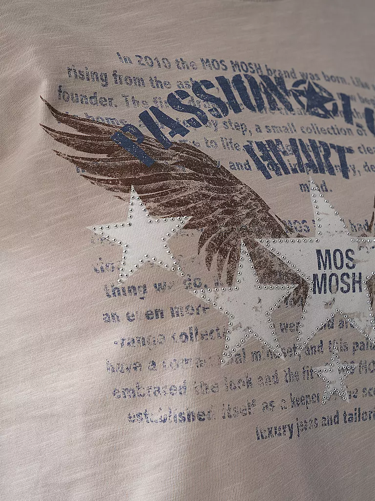 MOS MOSH | T-Shirt MMZIBBY | beige