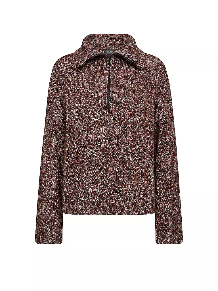MOS MOSH | Troyer Pullover MMKELSEY | dunkelrot