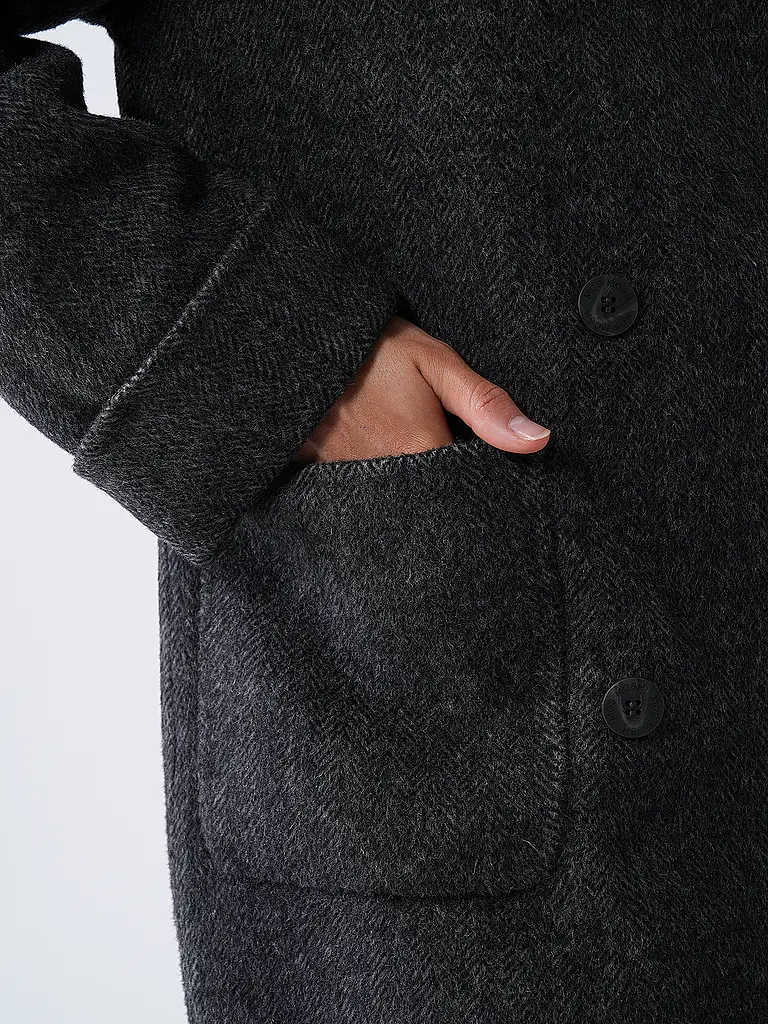 MOS MOSH | Wollmantel  MMLUCCA | grau