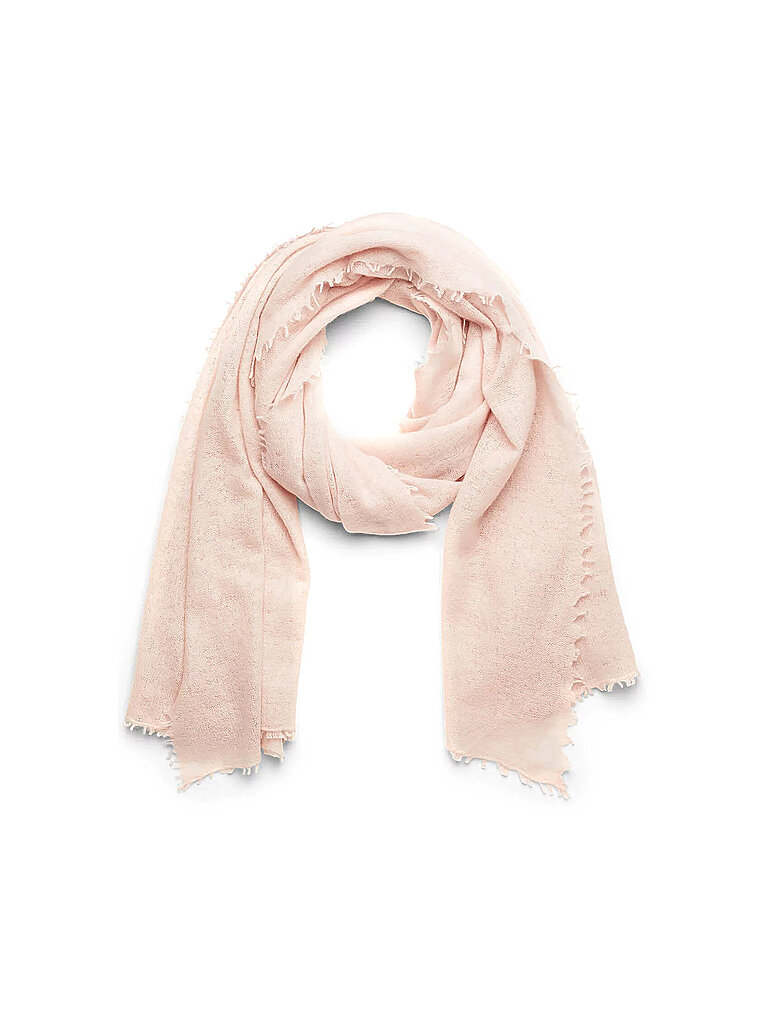 MOULETA Sciarpa in cashmere rosa