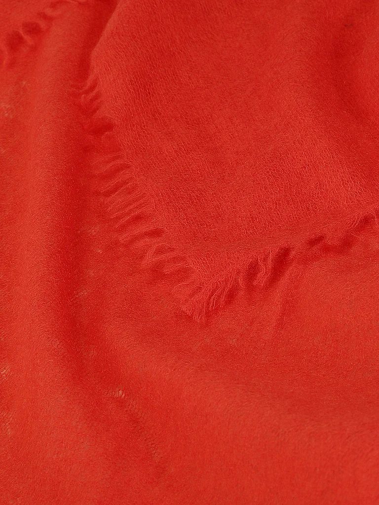 MOULETA Écharpe en cachemire rouge