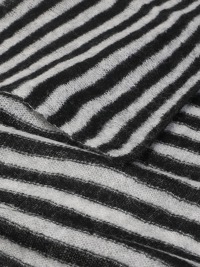 MOULETA Châle en cachemire gris