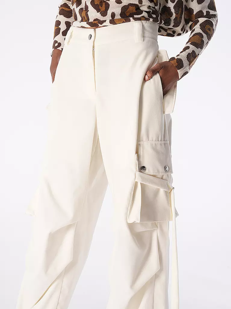 MSGM | Cargohose | creme