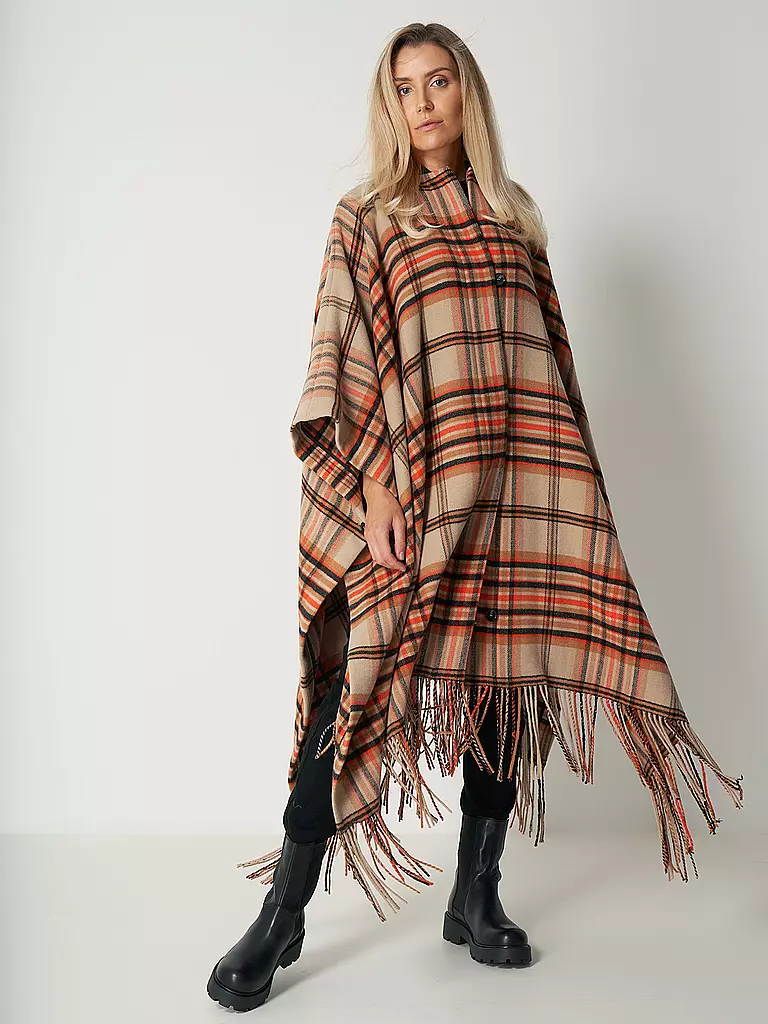 MSGM | Poncho - Cape | Camel