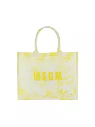 MSGM | Tasche - Tote Bag DONNA | gelb