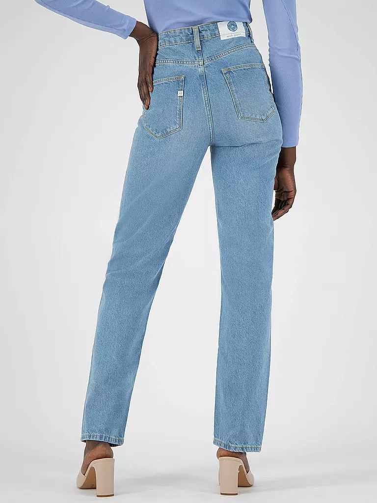 MUD JEANS | Jeans Straight Fit Rose | hellblau