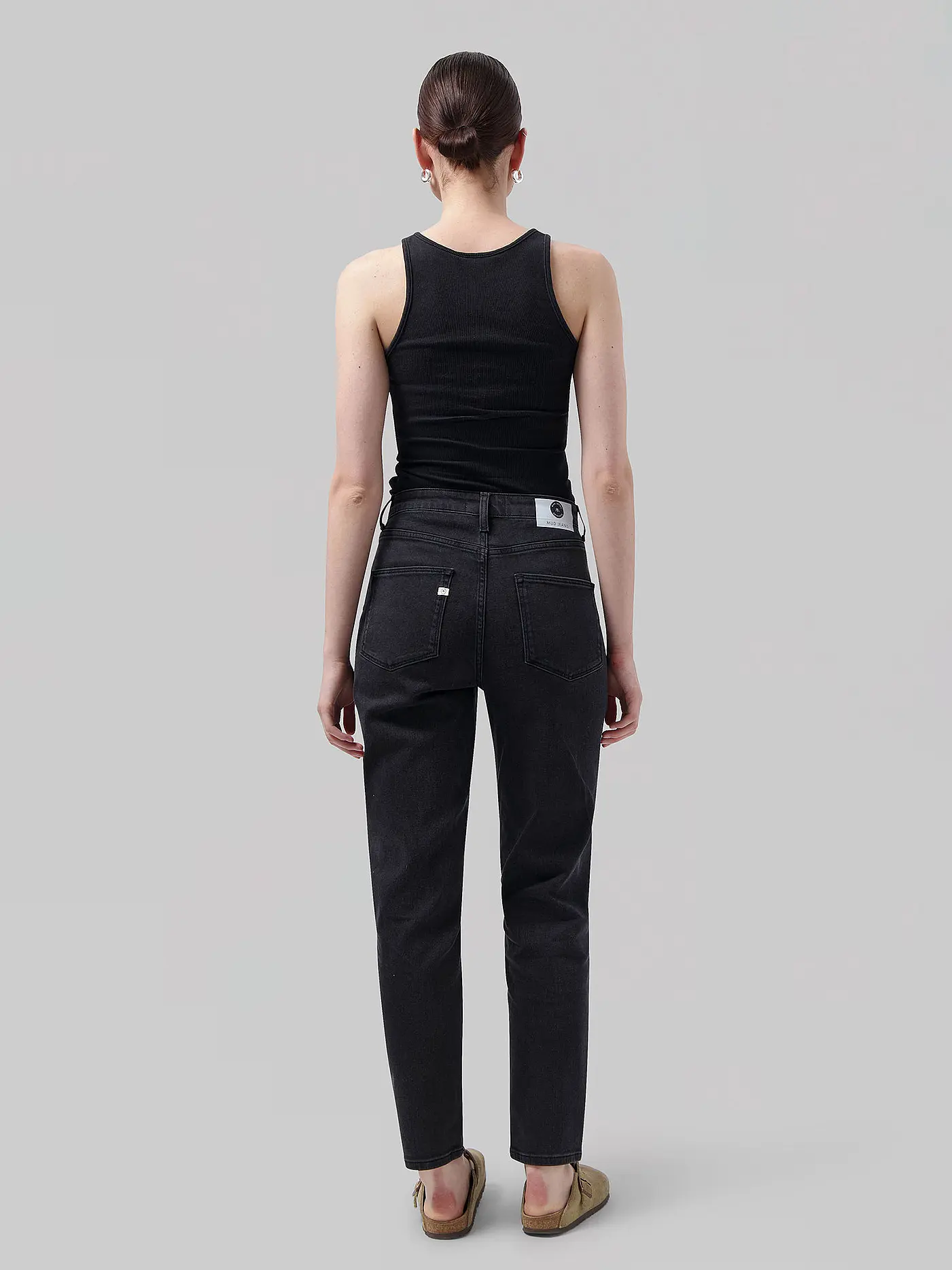 MUD JEANS | Jeans Tapered Fit MAMS | schwarz