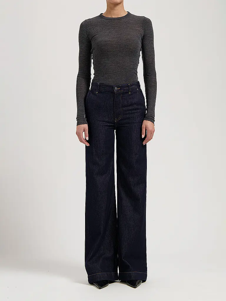 MUD JEANS | Jeans Wide Leg JUNE | dunkelblau