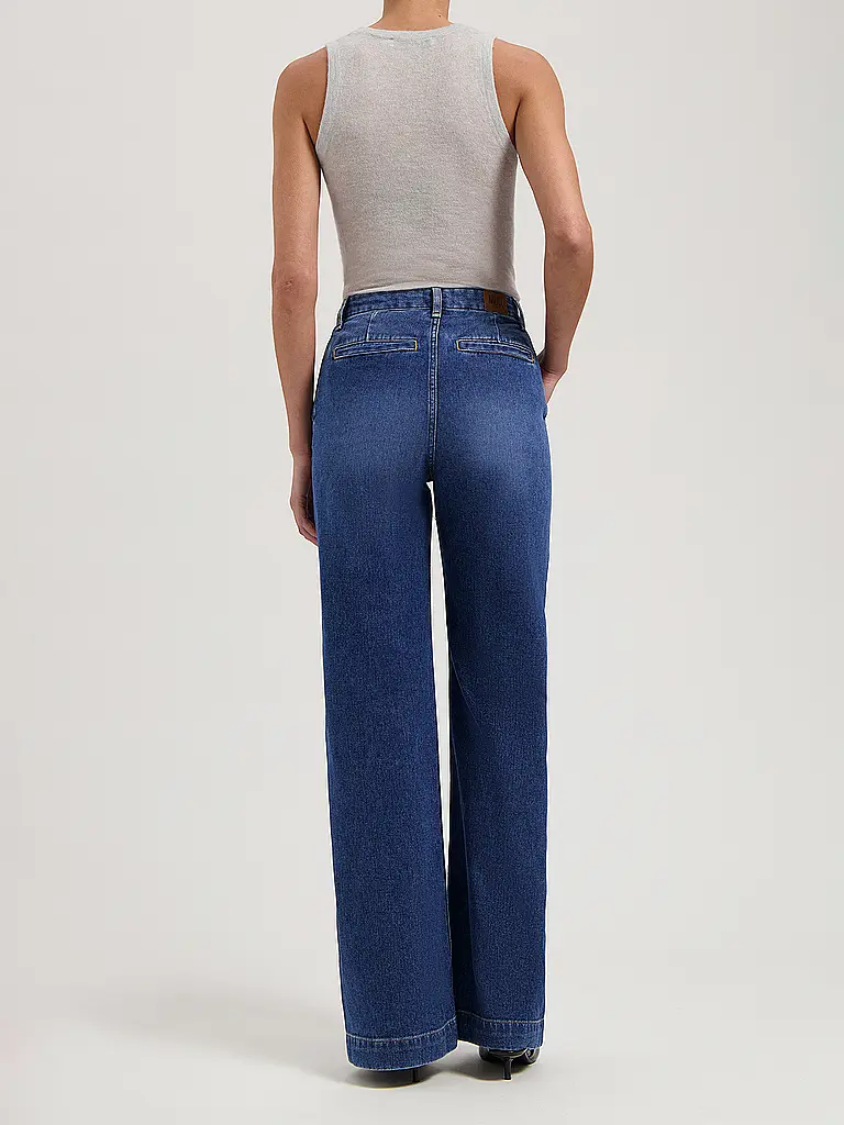 MUD JEANS | Jeans Wide Leg JUNE | blau