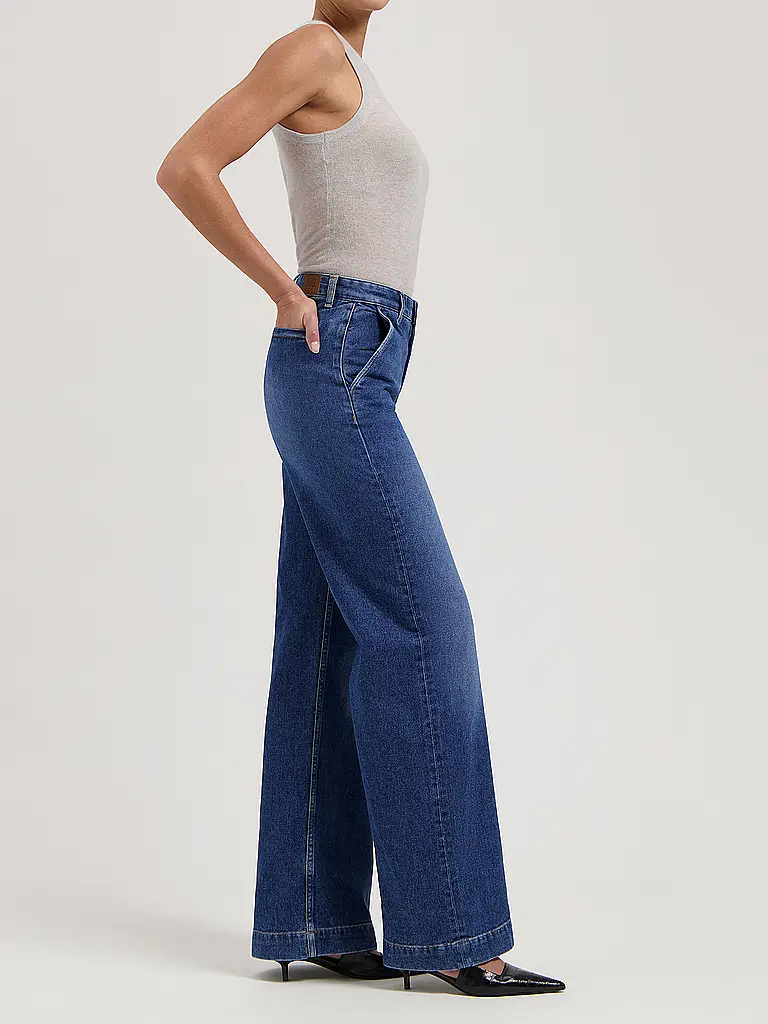 MUD JEANS | Jeans Wide Leg JUNE | blau