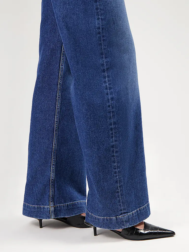 MUD JEANS | Jeans Wide Leg JUNE | blau