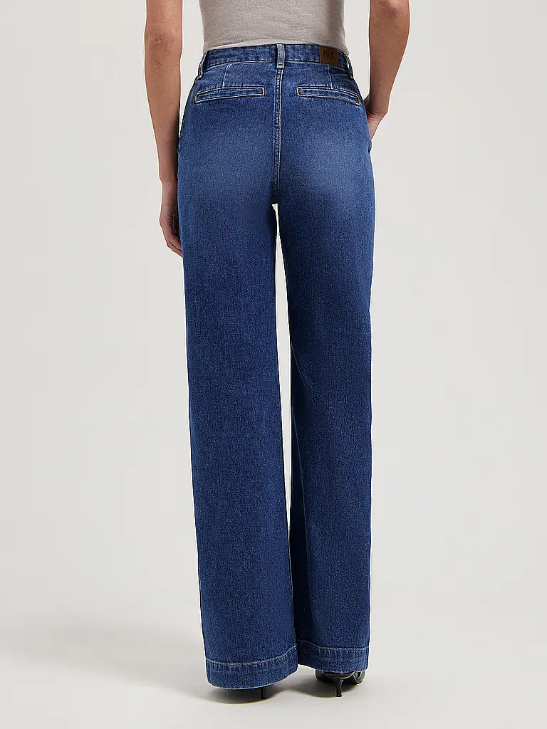 MUD JEANS | Jeans Wide Leg JUNE | blau