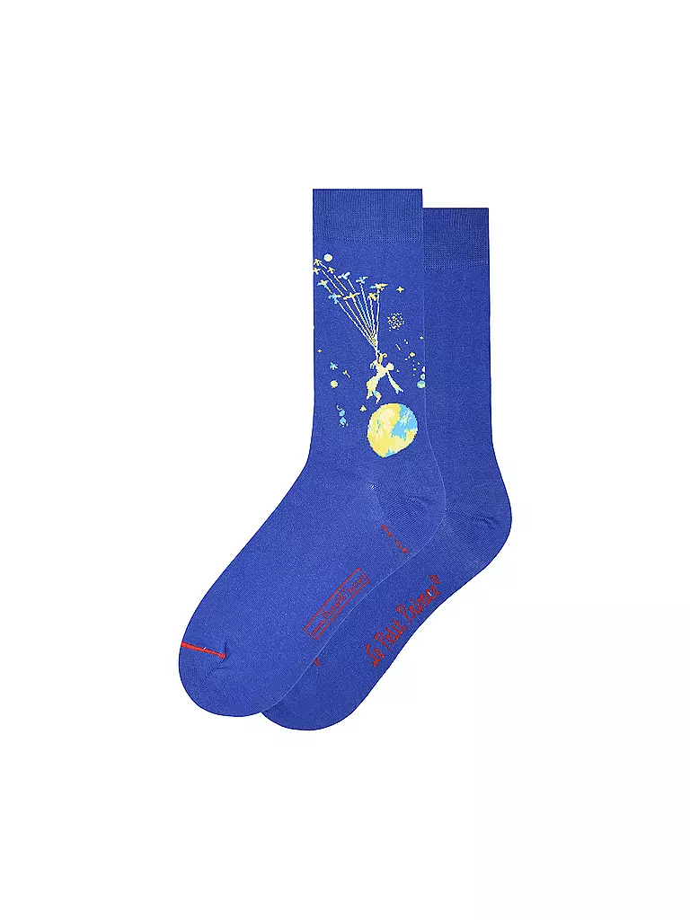 MUSEARTA | Herren Socken FLYING AWAY - DER KLEINE PRINZ blue-multi (40-46) | blau