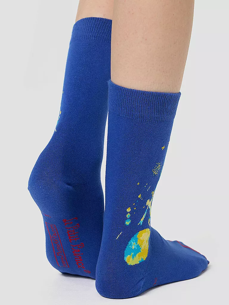 MUSEARTA | Herren Socken FLYING AWAY - DER KLEINE PRINZ blue-multi (40-46) | blau