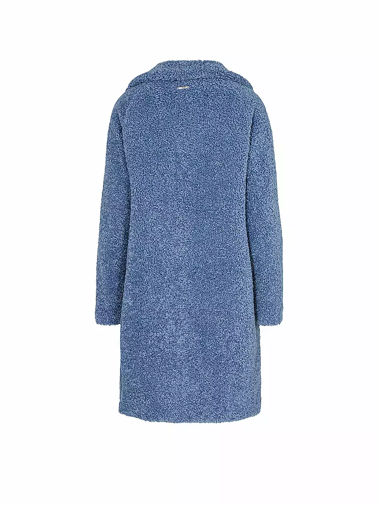 NÜMPH | Jacke in Felloptik NUEDUA  | blau