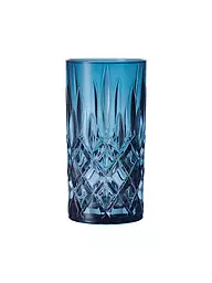 NACHTMANN | Longdrink Glas 2-er Set 395ml VINTAGE COLOUR NOBLESSE Tabacco | blau