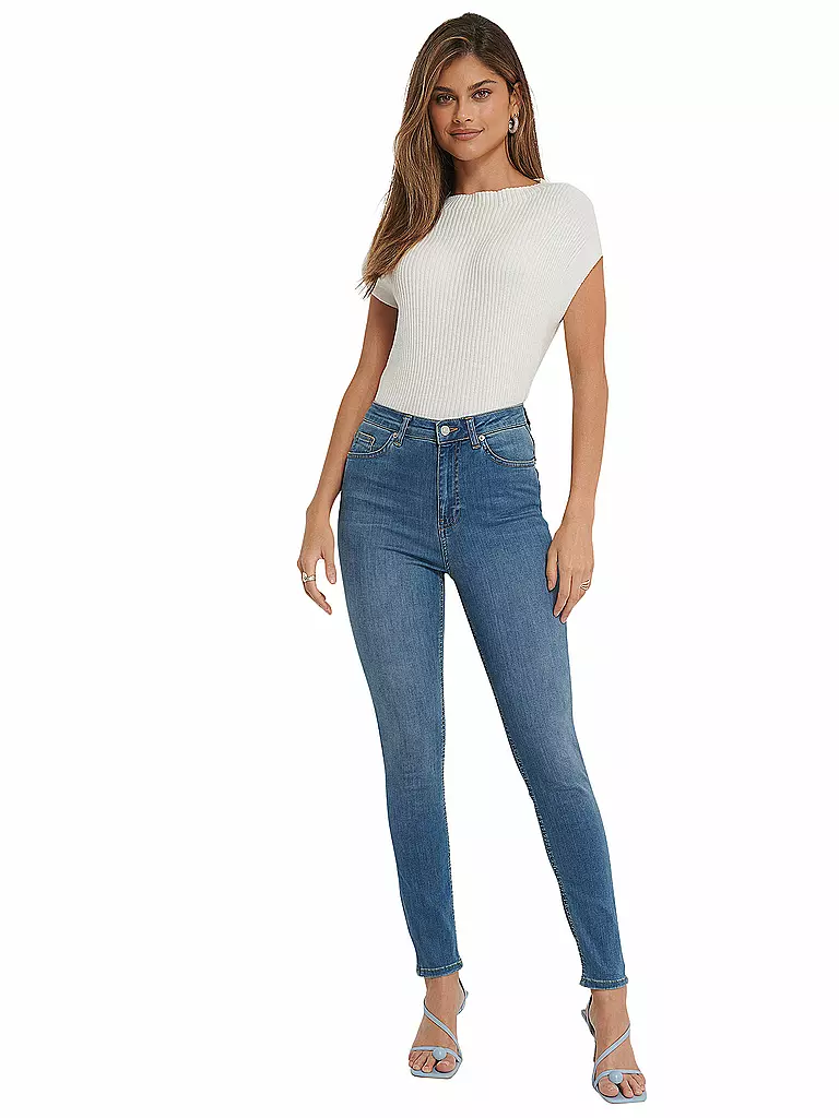 NAKD | Highwaist Jeans Skinny Fit | blau