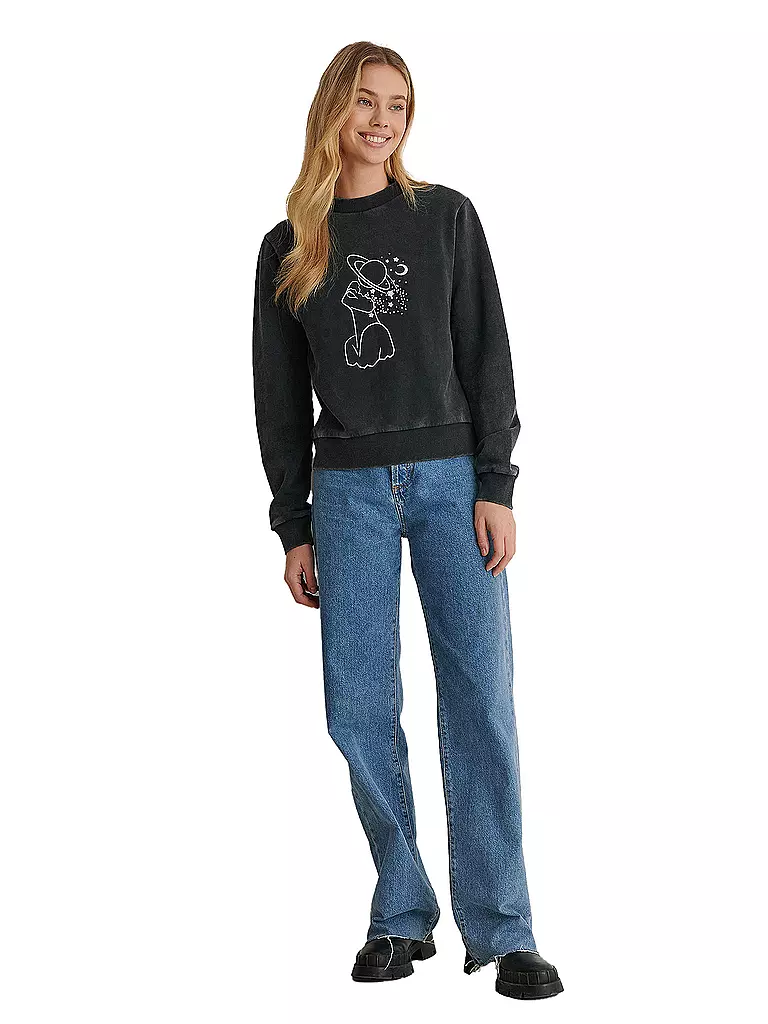 NAKD | Sweater Lisa-Marie Schiffner x NA-KD | schwarz