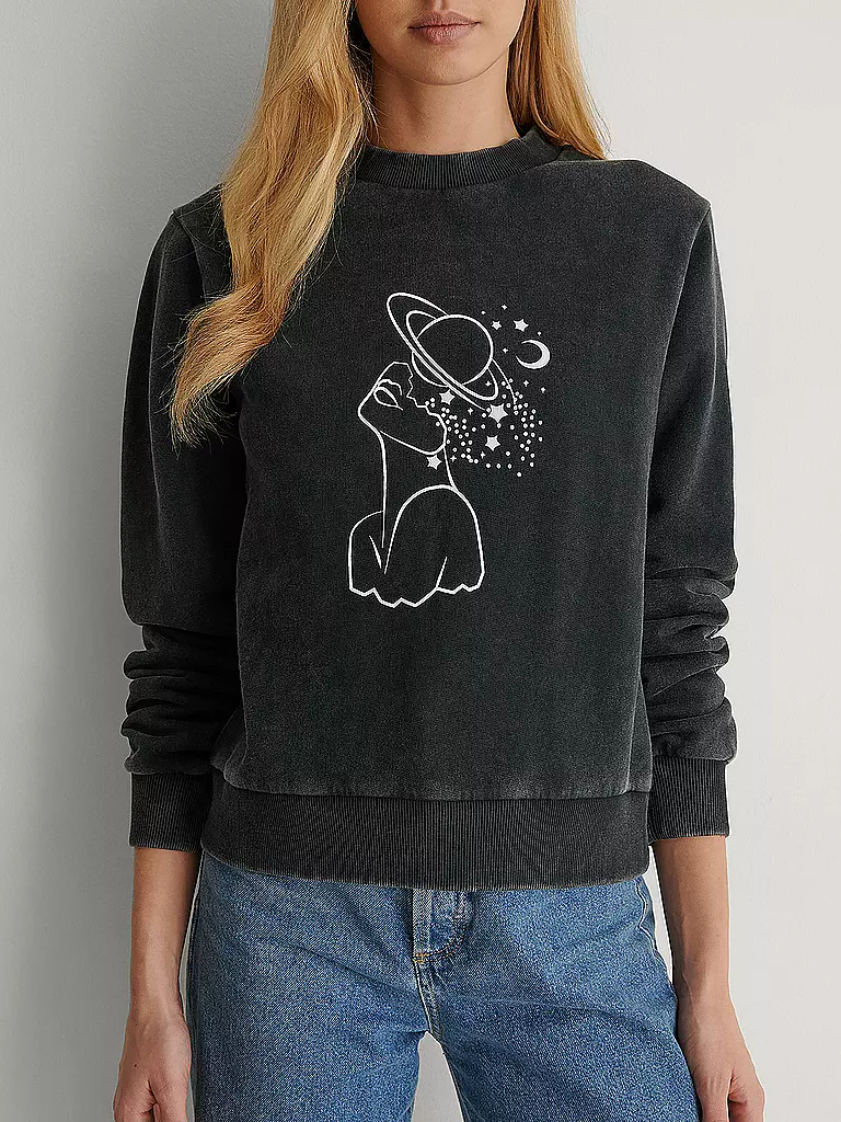 NAKD | Sweater Lisa-Marie Schiffner x NA-KD | schwarz