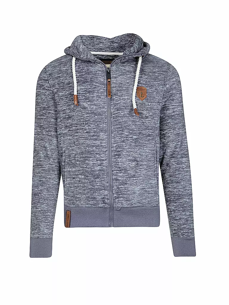 NAKETANO | Fleece-Weste "Mach et Otze II" | grau