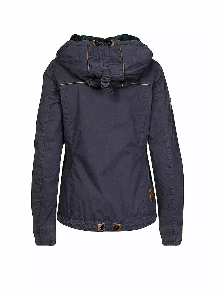 NAKETANO | Jacke "Immer diese mit Moral" | blau
