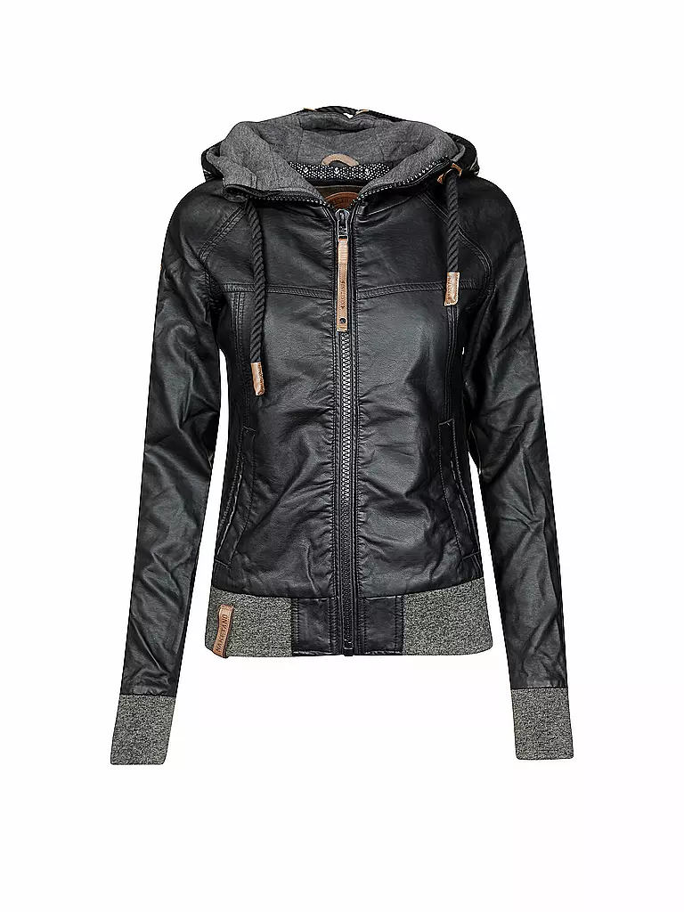 NAKETANO | Jacke in Lederoptik  | 