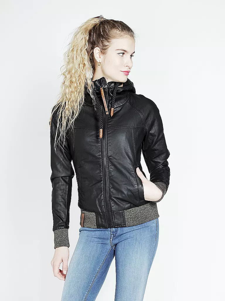 NAKETANO | Jacke in Lederoptik  | 