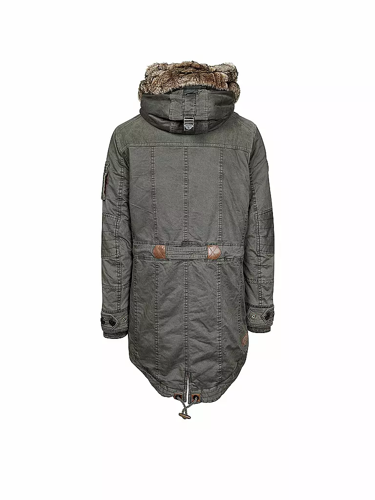 NAKETANO | Parka "Last Done Made" | olive
