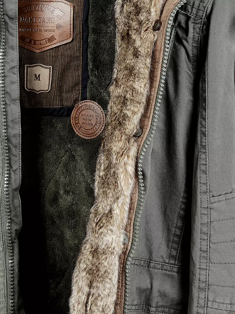 NAKETANO | Parka "Last Done Made" | olive