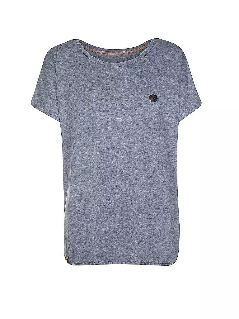 NAKETANO | T-Shirt Oversized-Fit "Acid Girl" | grau