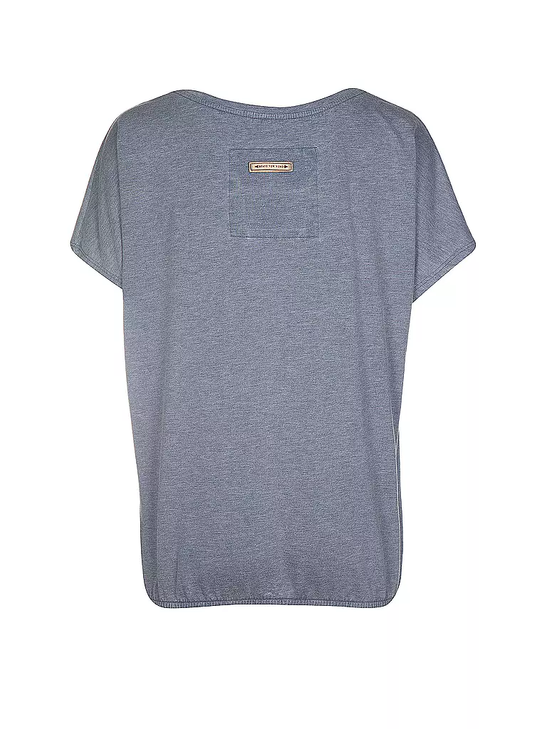 NAKETANO | T-Shirt Oversized-Fit "Acid Girl" | grau
