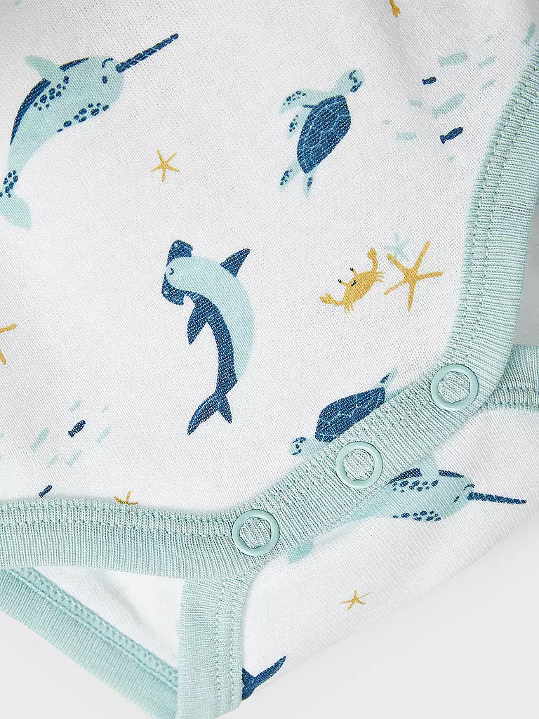 NAME IT | Baby Body 3-er Pkg. NBMBODY | weiss