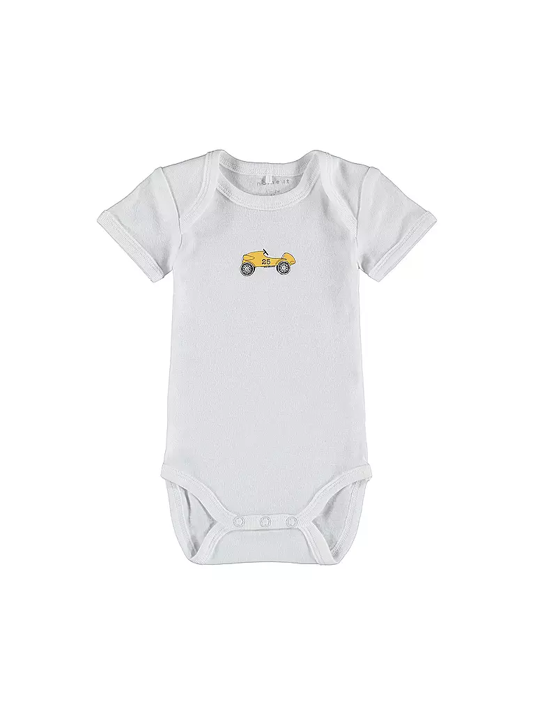 NAME IT | Baby Body 3er Pkg. Auto | blau