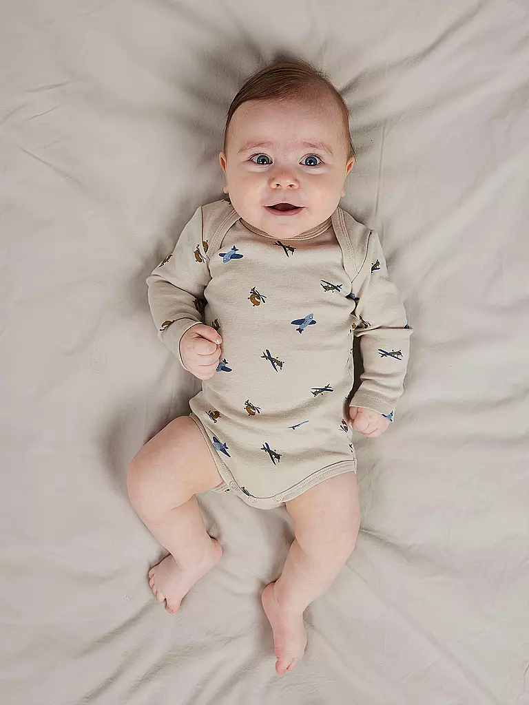 NAME IT | Baby Body 3er Pkg. NBMBODY | beige