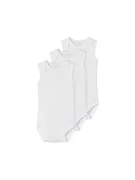 NAME IT | Baby Bodys 3-er Pkg. | weiss