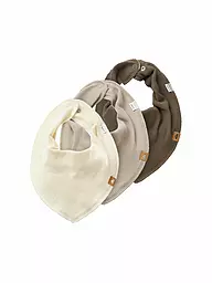 NAME IT | Baby Dreieckstuch 3er Pkg. NBNYVETTI | beige