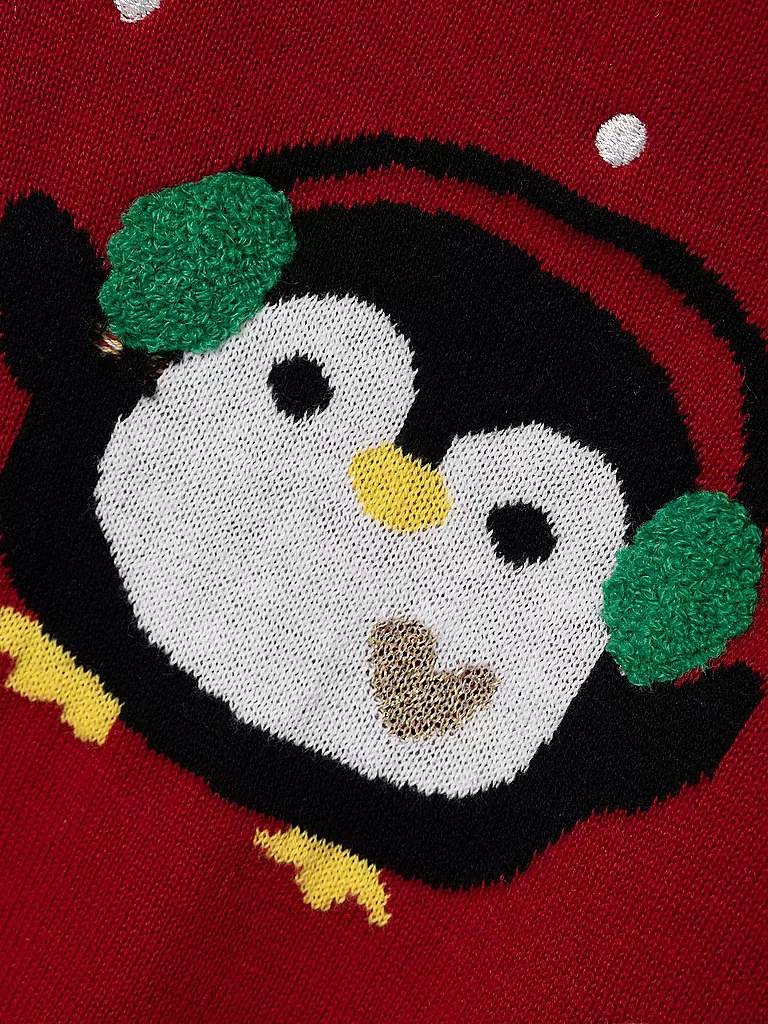 NAME IT | Baby Pullover NBFRADEER | rot