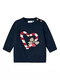 NAME IT | Baby Pullover NBFREAMO | Dunkelblau