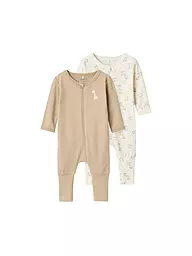 NAME IT | Baby Schlafanzug NBNNIGHTSUIT 2er Pkg. | Creme