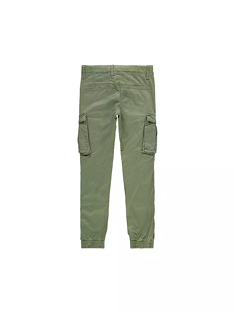 NAME IT | Jungen Cargohose Regular Fit NITBAMGO  | olive