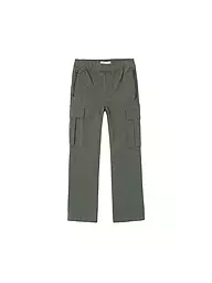 NAME IT | Jungen Cargohose Straight Fit NKNROME | olive