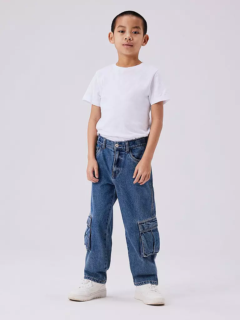 NAME IT | Jungen Cargojeans NKMRYAN | blau