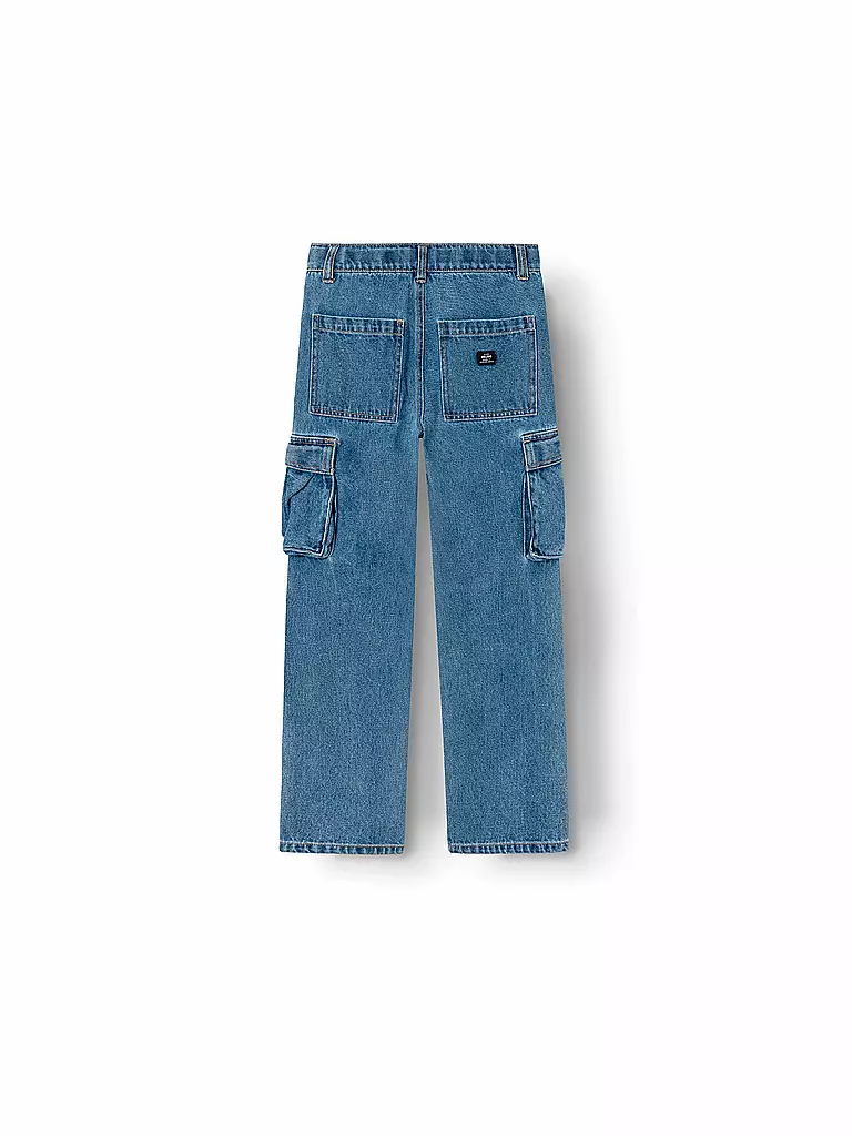 NAME IT | Jungen Cargojeans NKMRYAN | blau