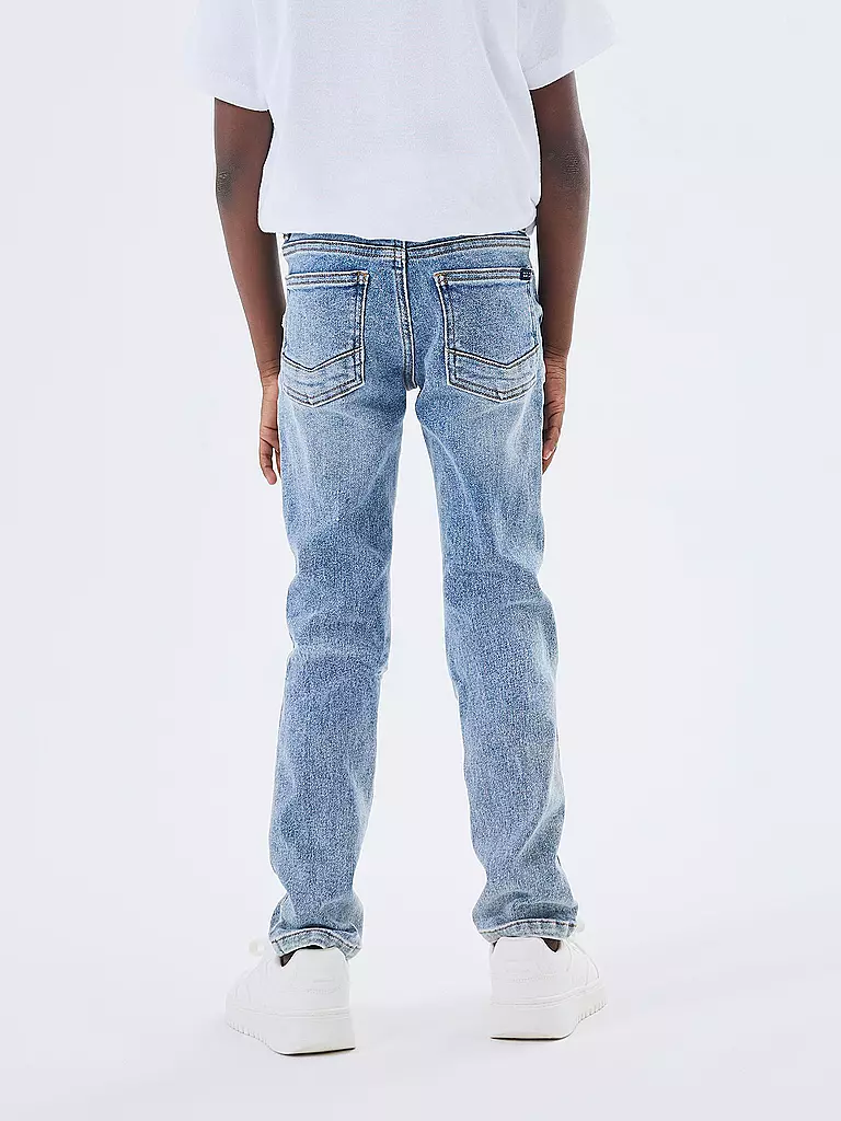 NAME IT | Jungen Jeans Extra Slim Fit NKMTHEO | blau