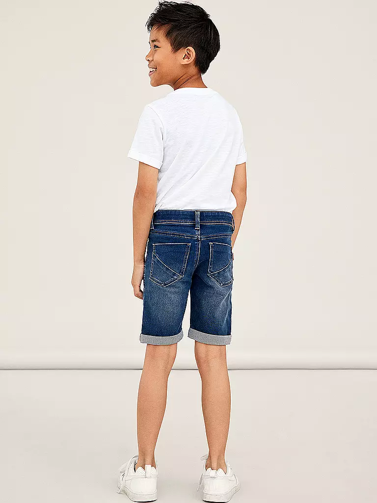 NAME IT | Jungen Jeans Shorts Slim Fit NKMSOFUS DNMTAX | blau